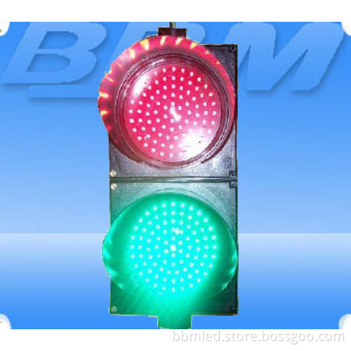 200mm Red and Green Vehicle LED Traffic Light Without Lens